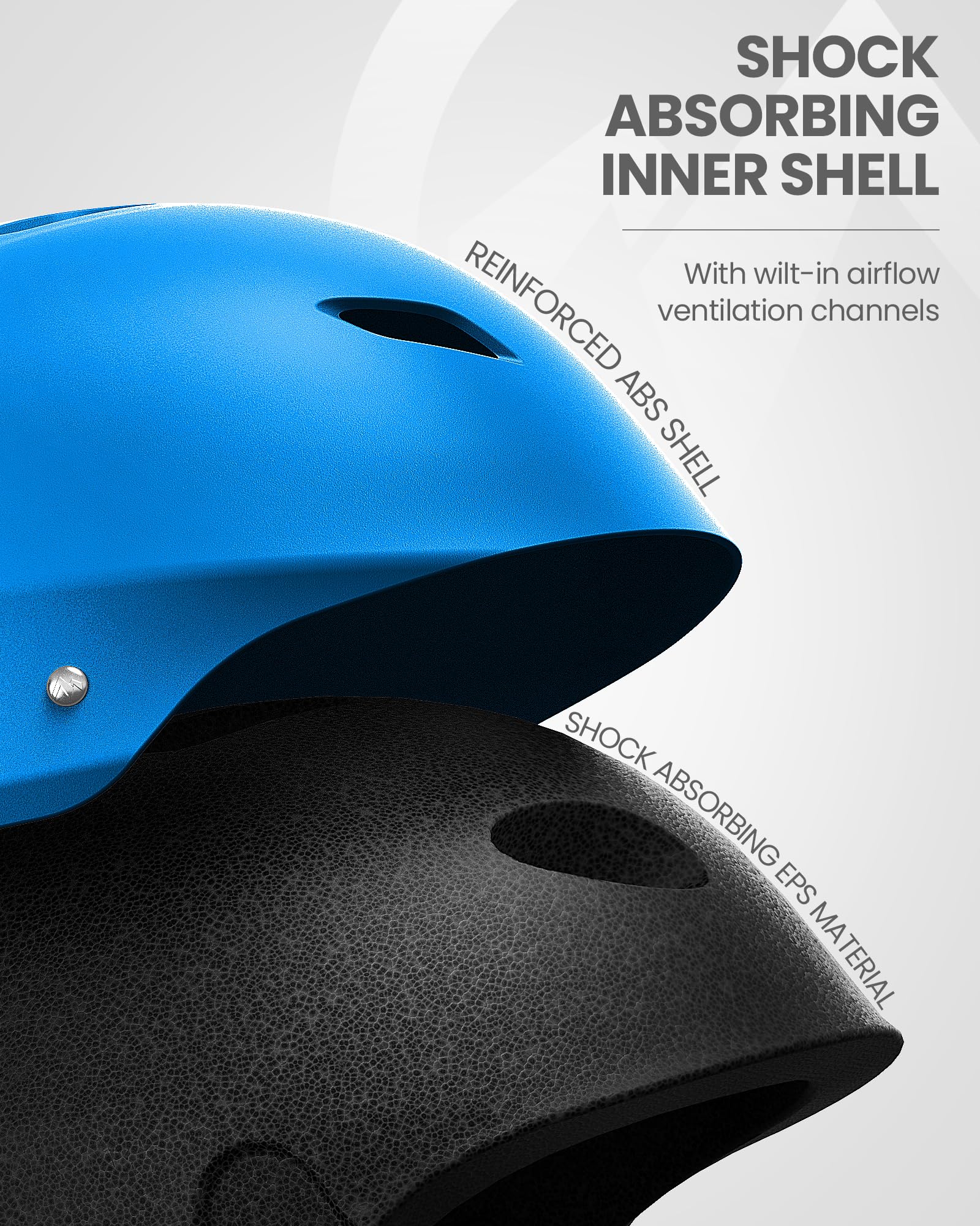 Foto 4 pulgar | Casco De Esquí Outdoormaster Kelvin Para Hombres, Mujeres Y Jóvenes, Color Azul - Venta Internacional.