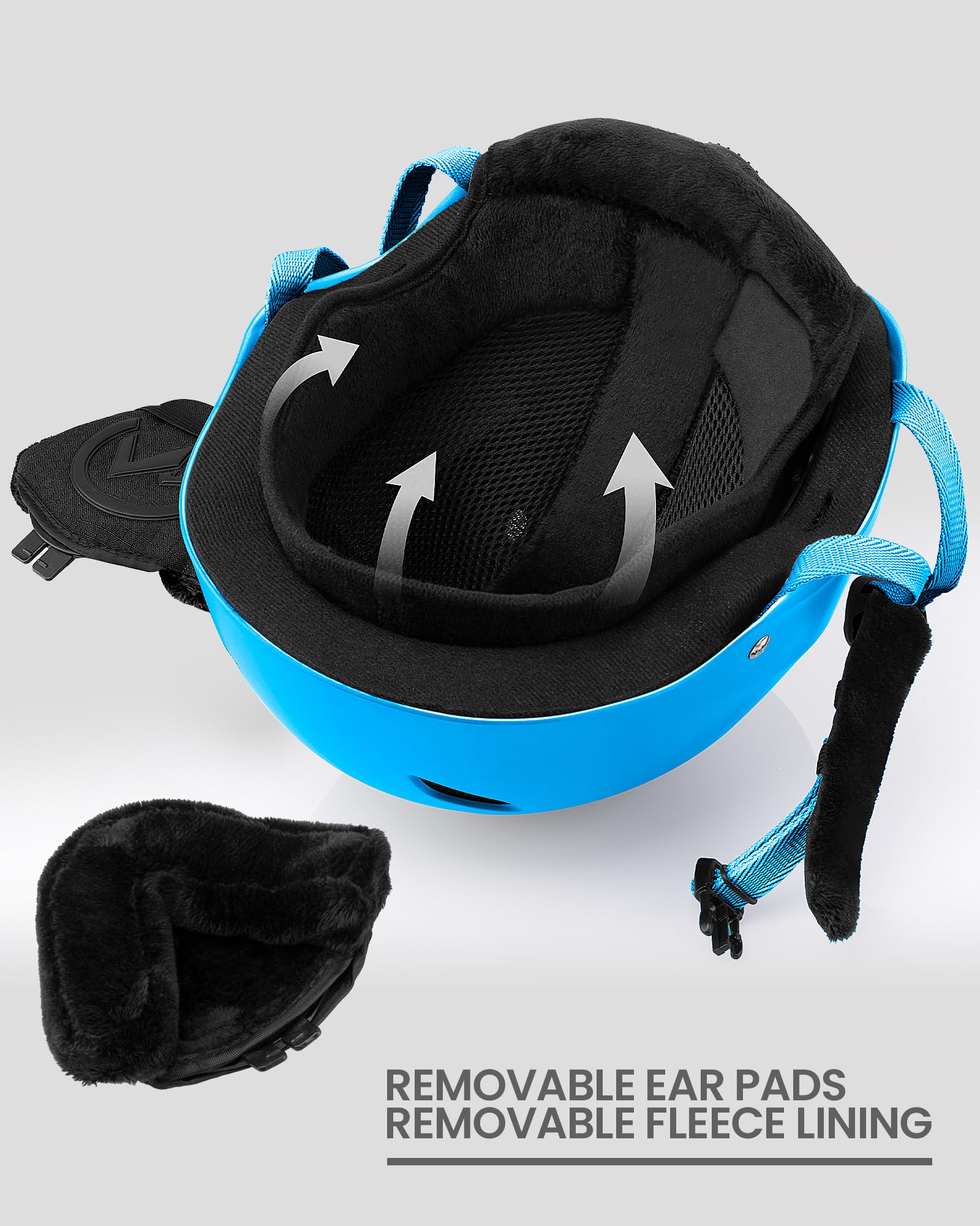Foto 5 pulgar | Casco De Esquí Outdoormaster Kelvin Para Hombres, Mujeres Y Jóvenes, Color Azul - Venta Internacional.