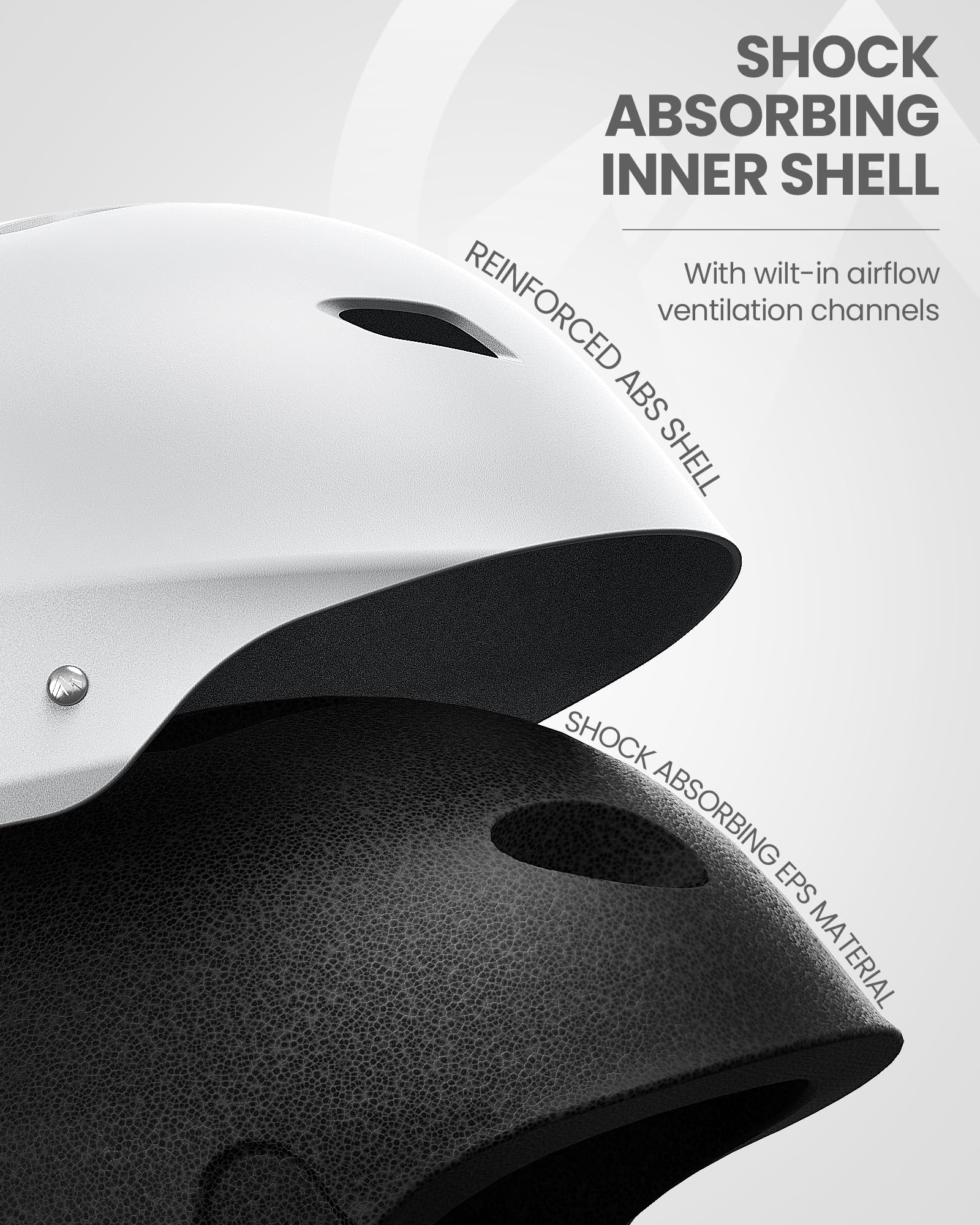 Foto 4 pulgar | Casco De Esquí Outdoormaster Kelvin Para Hombres, Mujeres Y Jóvenes, Color Blanco - Venta Internacional.