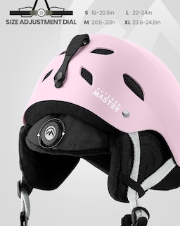 Foto 3 | Casco De Esquí Outdoormaster Kelvin Para Hombres, Mujeres Y Jóvenes - Rosa - Venta Internacional.