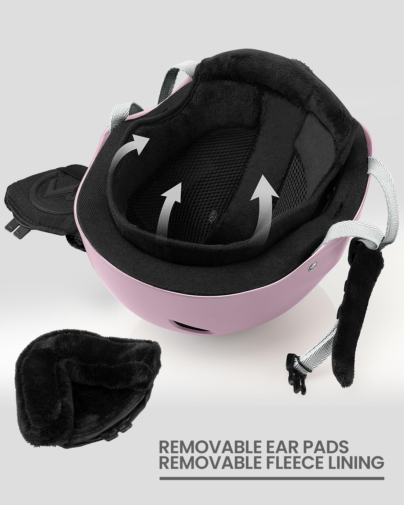 Foto 5 | Casco De Esquí Outdoormaster Kelvin Para Hombres, Mujeres Y Jóvenes - Rosa - Venta Internacional.