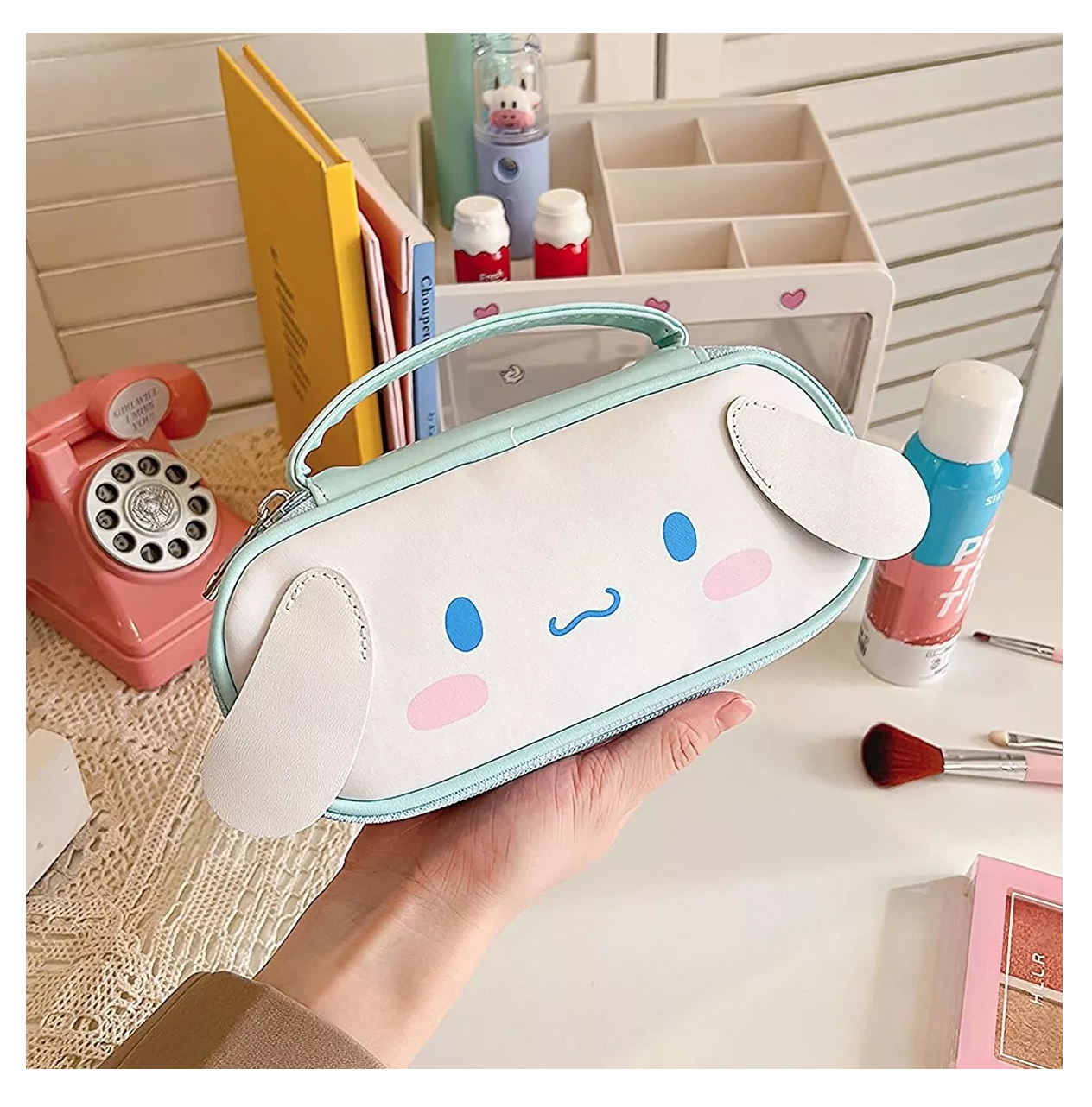 Foto 4 pulgar | Estuche Organizadora para Lapices Azul