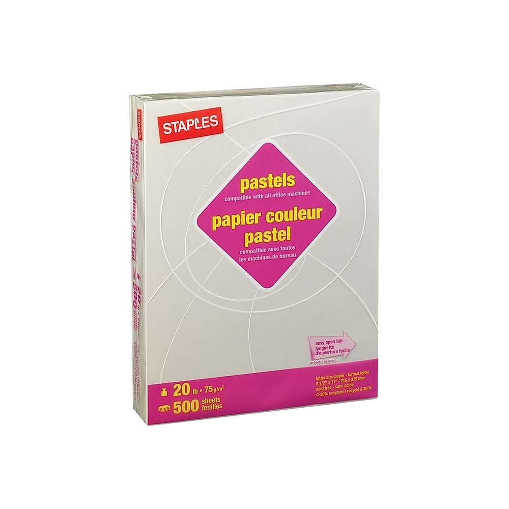 Foto 4 pulgar | Papel De Copia Staples 490950, Color Pastel, 8.5 X 11 Pulgadas, 500 Hojas - Venta Internacional.