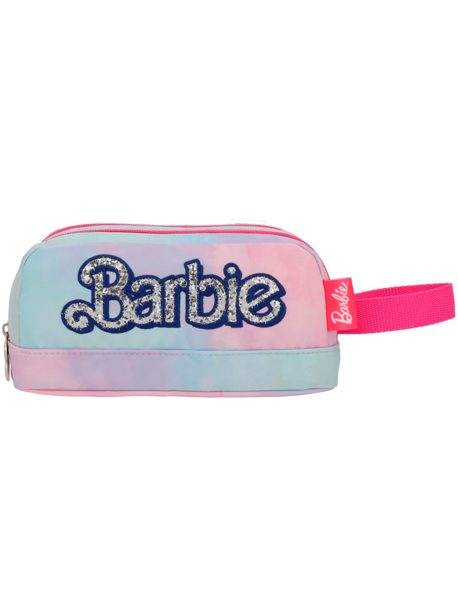 Lapicera Escolar Barbie Rosa Multicolor Pencil Case