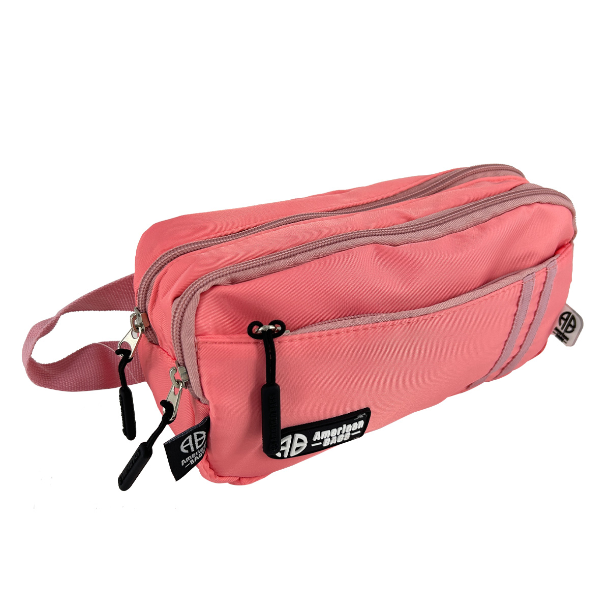 Foto 5 pulgar | Lapicera Escolar Doble Color Rosa American Bags