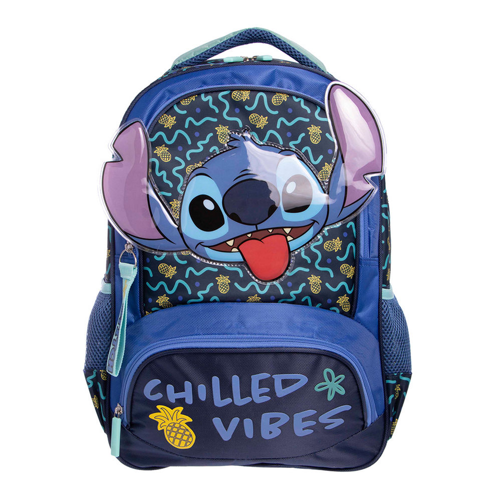 Foto 2 pulgar | Set Escolar Mochila Lonchera Y Lapicera Disney Stitch (3 Piezas) (azul)