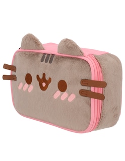 Foto 2 | Lapicera Escolar Gato Pusheen The Cat Gris Rosa Corazon