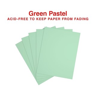 Foto 4 | Papel De Copia, Grapas, Pastel, 30% Reciclado, 20 Libras, 8,5 X 11 Cm, Verde 500 - Venta Internacional.