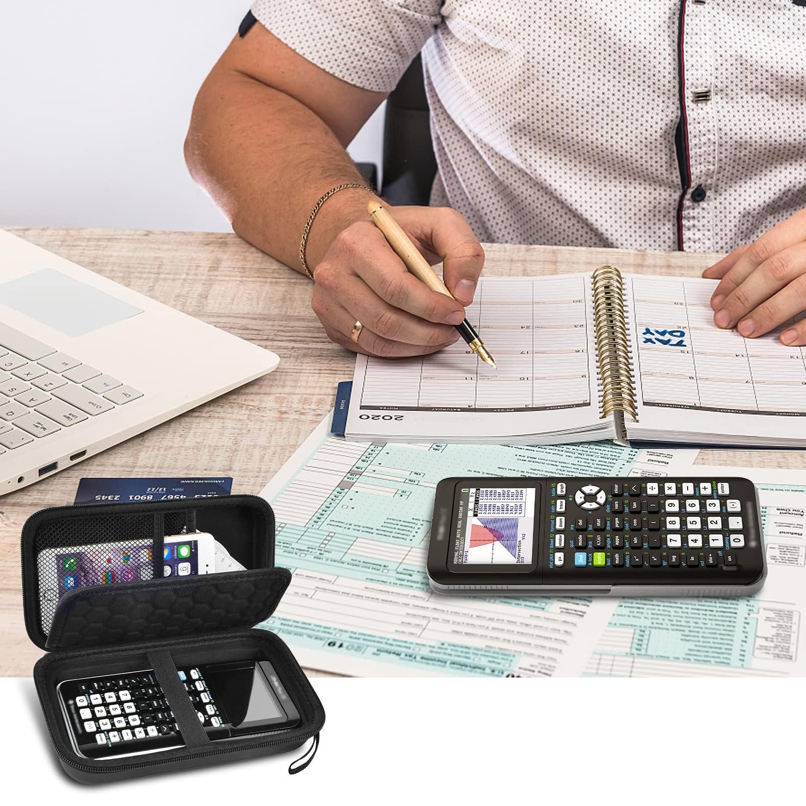Foto 7 pulgar | Funda Paiyule Para Calculadoras Gráficas Compatible Con Ti-84 Plus - Venta Internacional.
