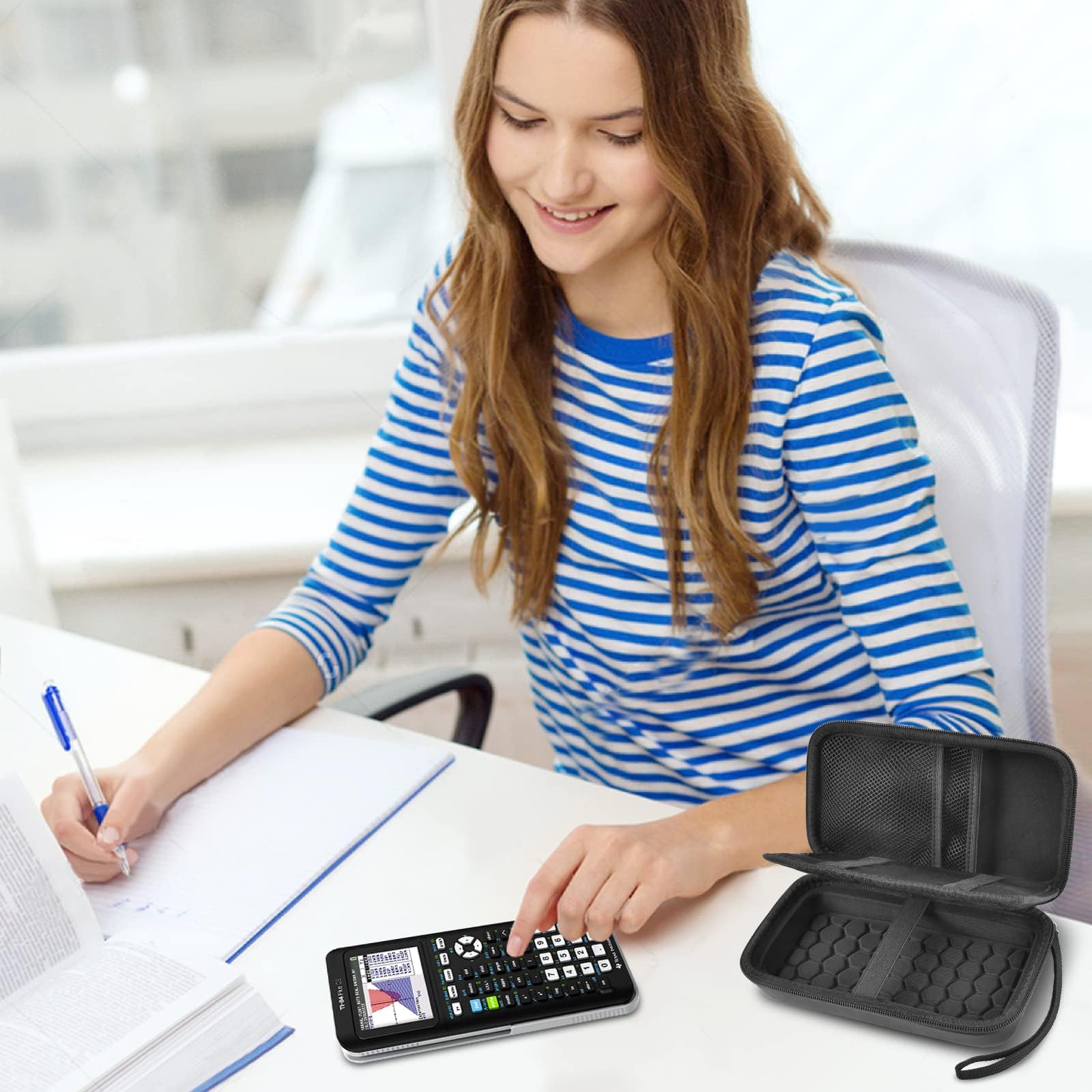 Foto 8 pulgar | Funda Paiyule Para Calculadoras Gráficas Compatible Con Ti-84 Plus - Venta Internacional.