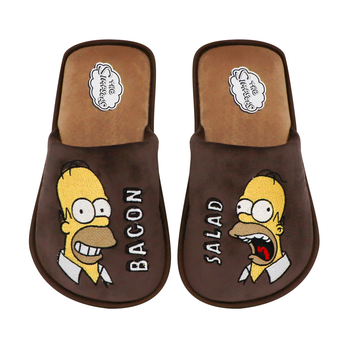 Pantuflas Homero Simpson Bacon Salad Para Caballero