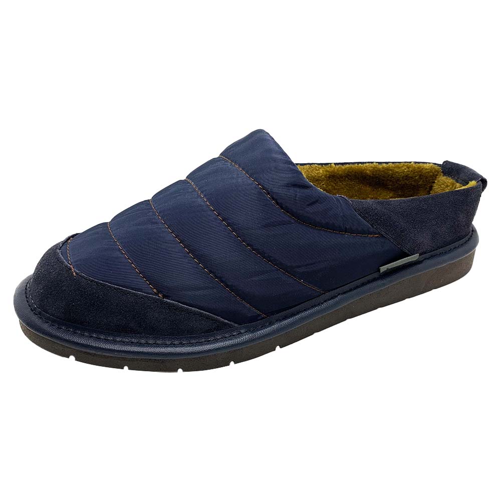 Foto 1 | Pantuflas Stahl 9638 Marino Térmicas Y Súper Cómodas Estilo Sueco Para Hombre