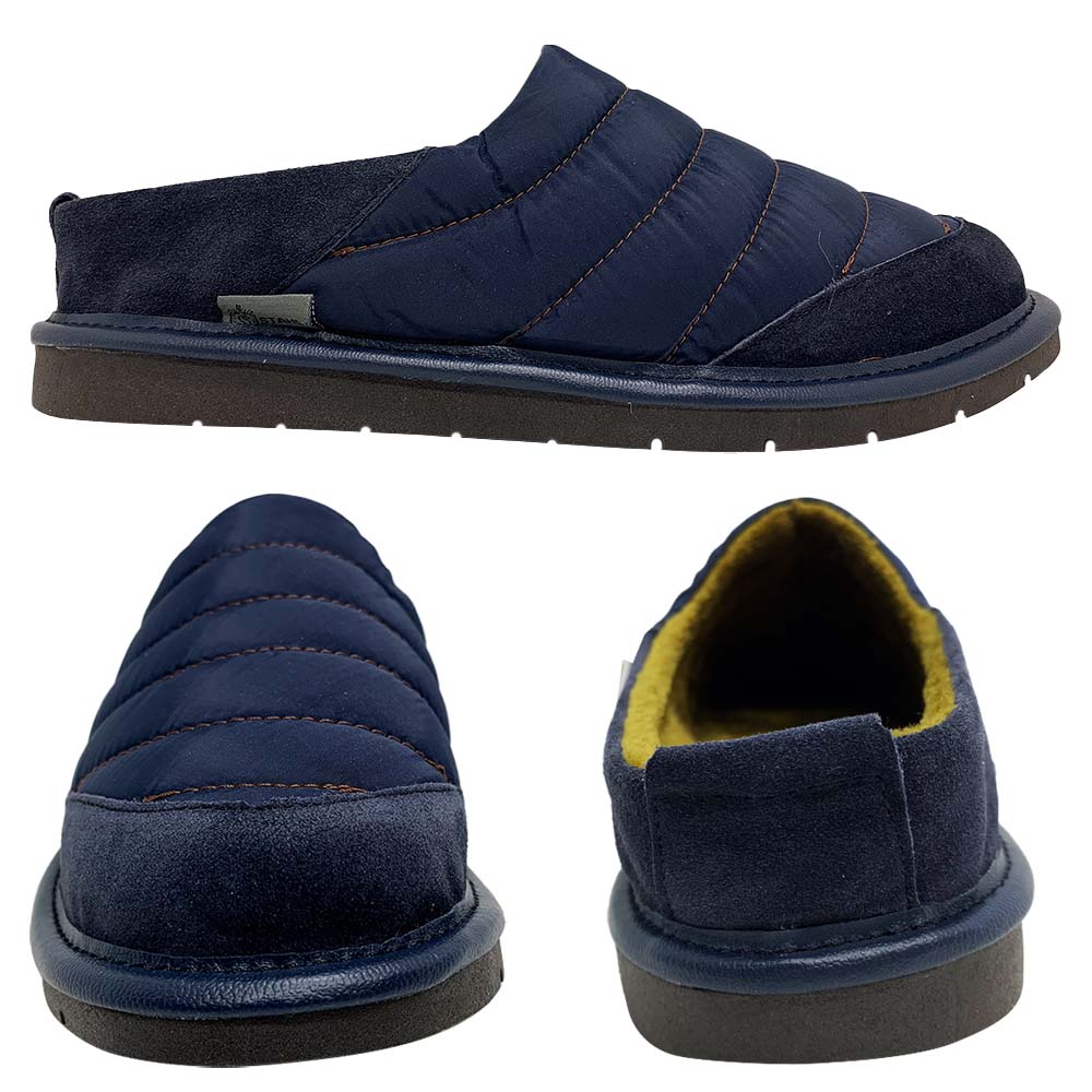 Foto 3 pulgar | Pantuflas Stahl 9638 Marino Térmicas Y Súper Cómodas Estilo Sueco Para Hombre