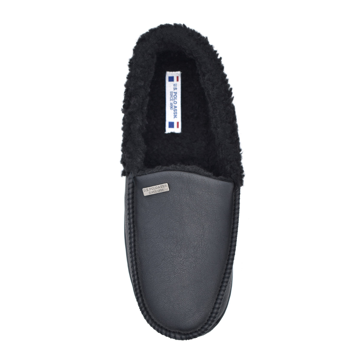 Foto 4 pulgar | Pantuflas US Polo Assn USPANTUFLAC21020BL color Negro para Hombre