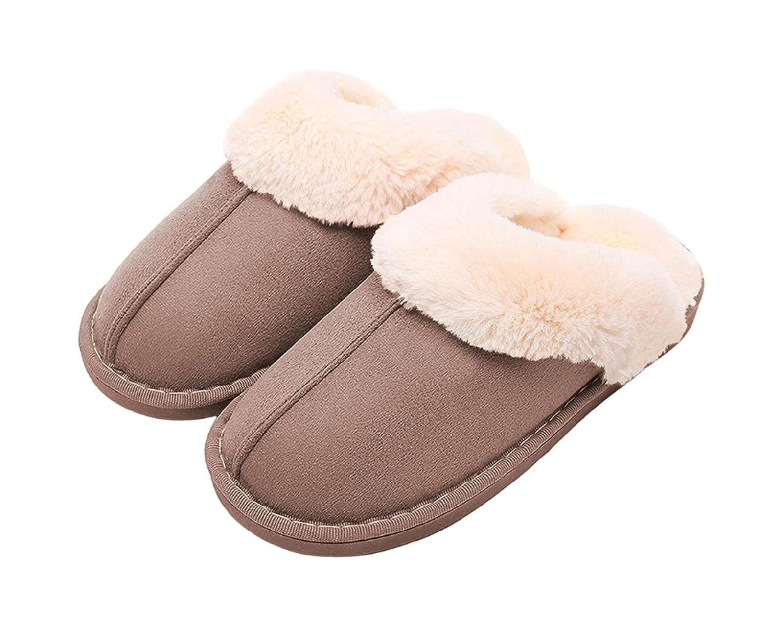 Pantuflas para Adulto Bluelander Marrón Antideslizantes de Felpa Unisex