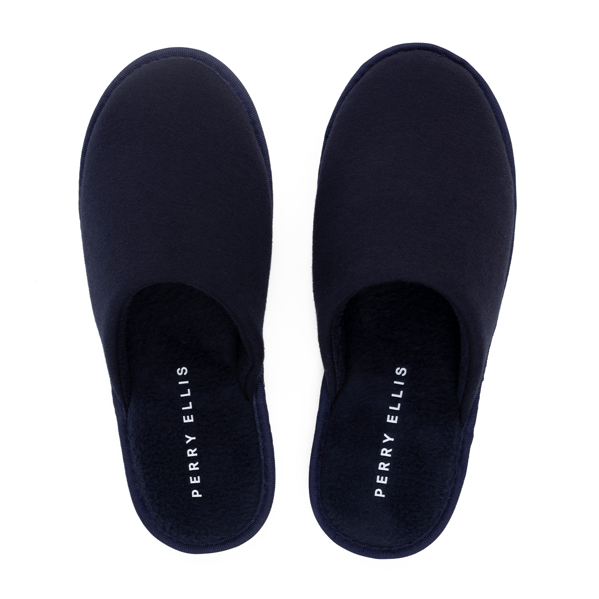 Foto 8 pulgar | Pantufla para Hombre Perry Ellis Terence Azul Marino
