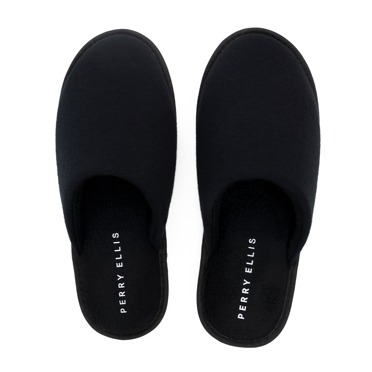 Foto 8 pulgar | Pantufla Perry Ellis Terence Color Negro Para Hombre