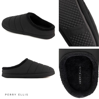 Foto 6 | Pantufla Perry Ellis Diens Color Negro Para Hombre