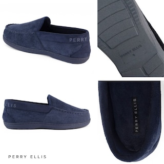 Foto 6 | Pantufla Perry Ellis Keon Color Azul Marino Para Hombre