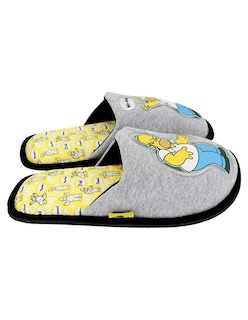 Foto 3 | Pantufla Homero Simpson Color Gris Para Caballero