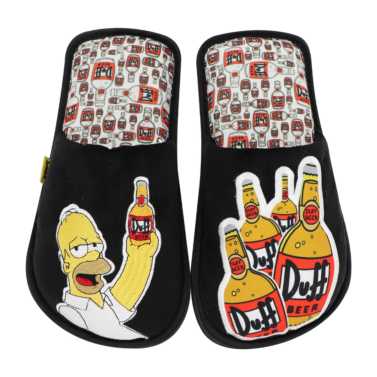 Pantufla Caballero Disney Los Simpson Cerveza Duff