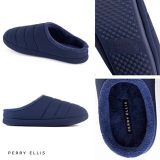 Foto 6 | Pantufla Perry Ellis Styel Diens Azul Marino para Hombre