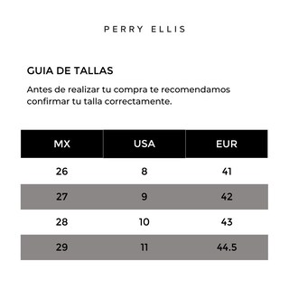 Foto 5 | Pantuflas Perry Ellis Styel Diens para Hombre