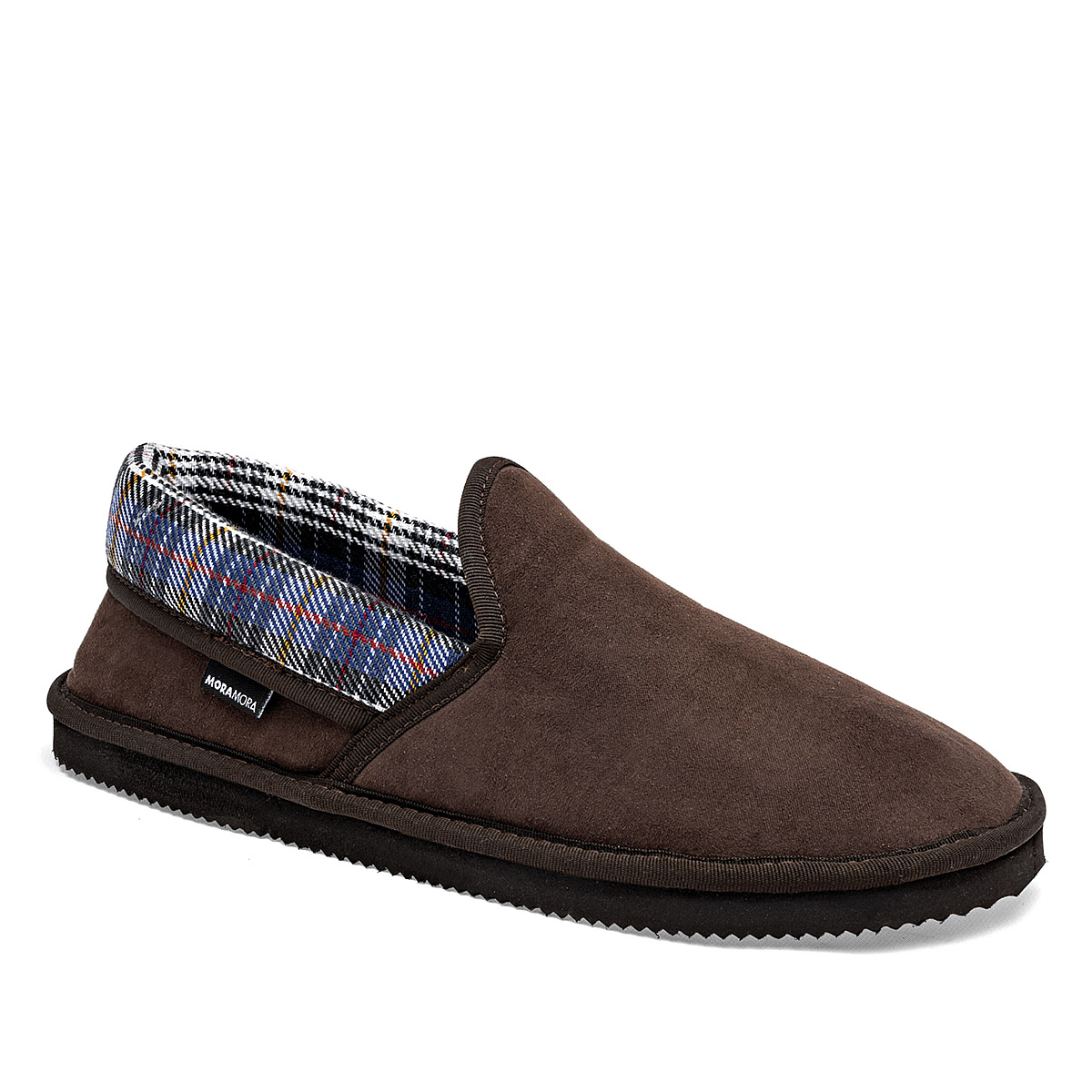 Moramora Pantufla Para Hombre Café