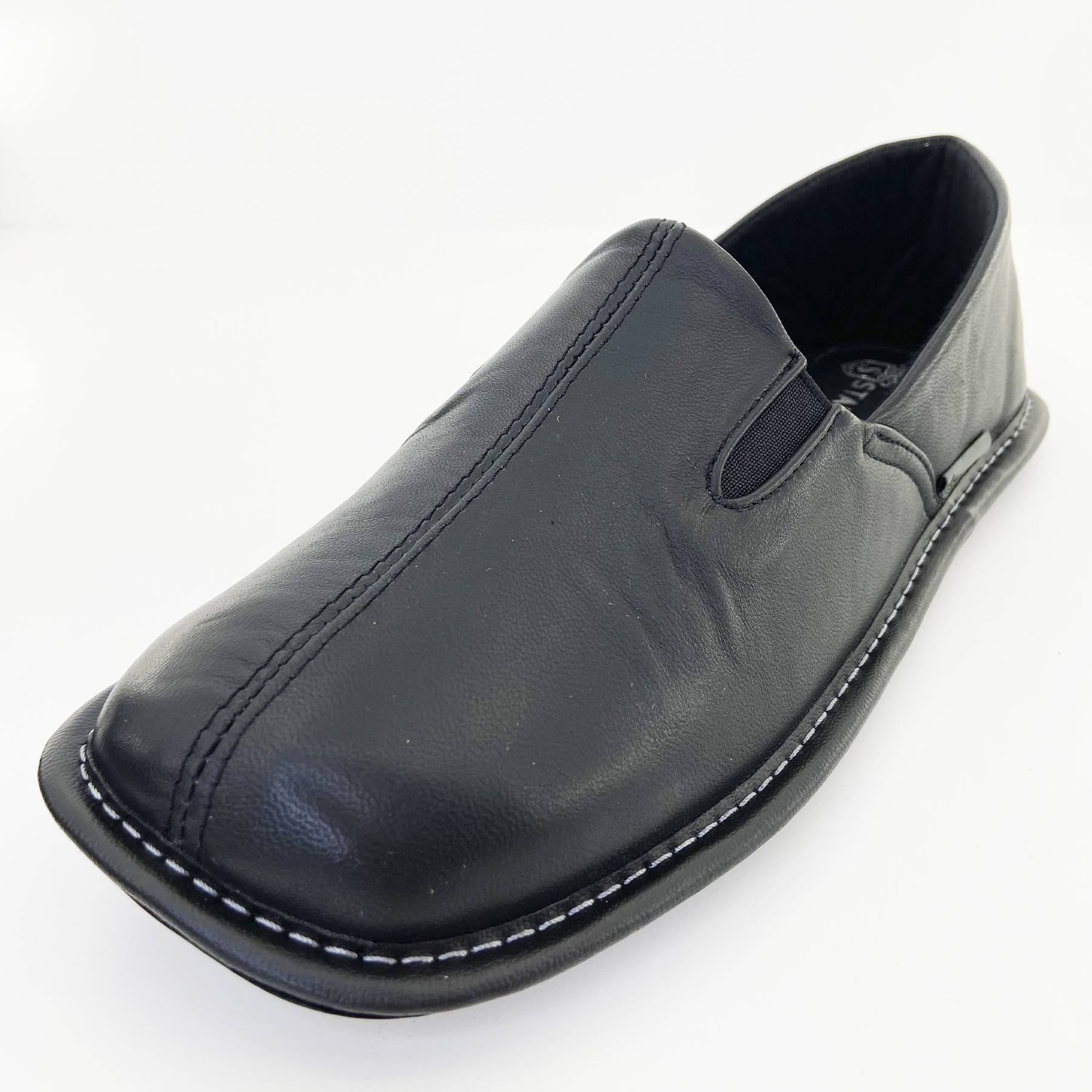 Foto 4 pulgar | Pantufla para Caballero Piel Genuina Stahl