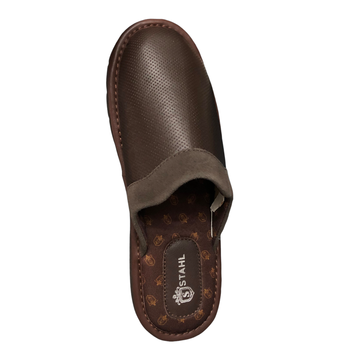 Foto 4 | Pantufla De Caballero De Piel Genuina Stahl
