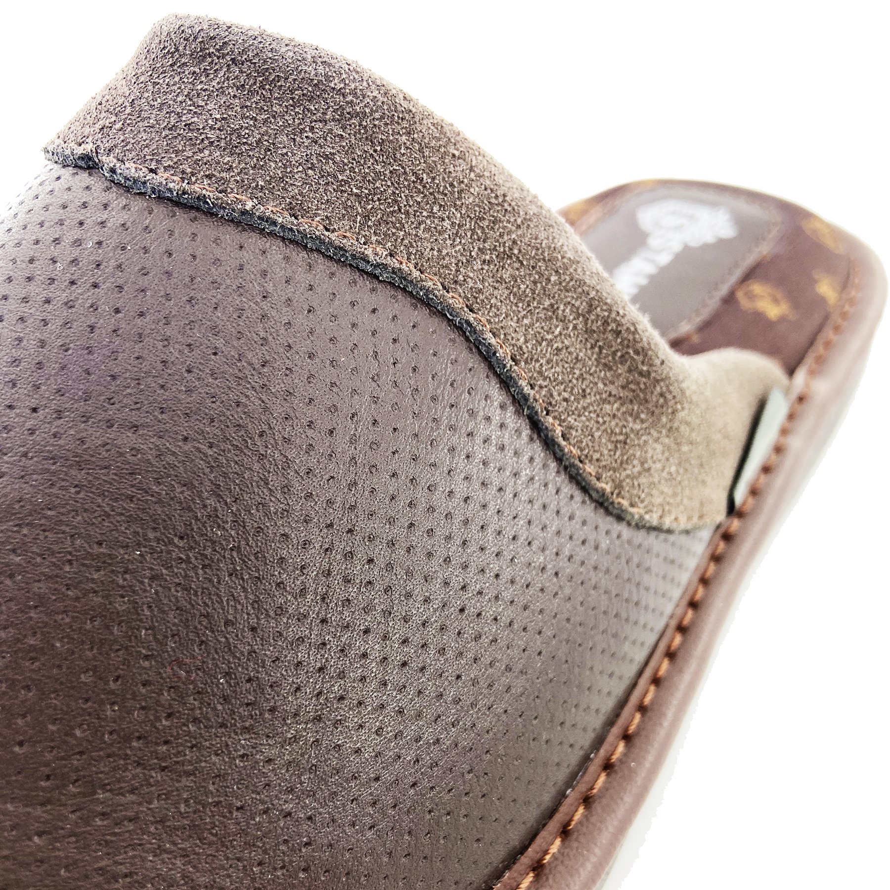 Foto 6 | Pantufla De Caballero De Piel Genuina Stahl