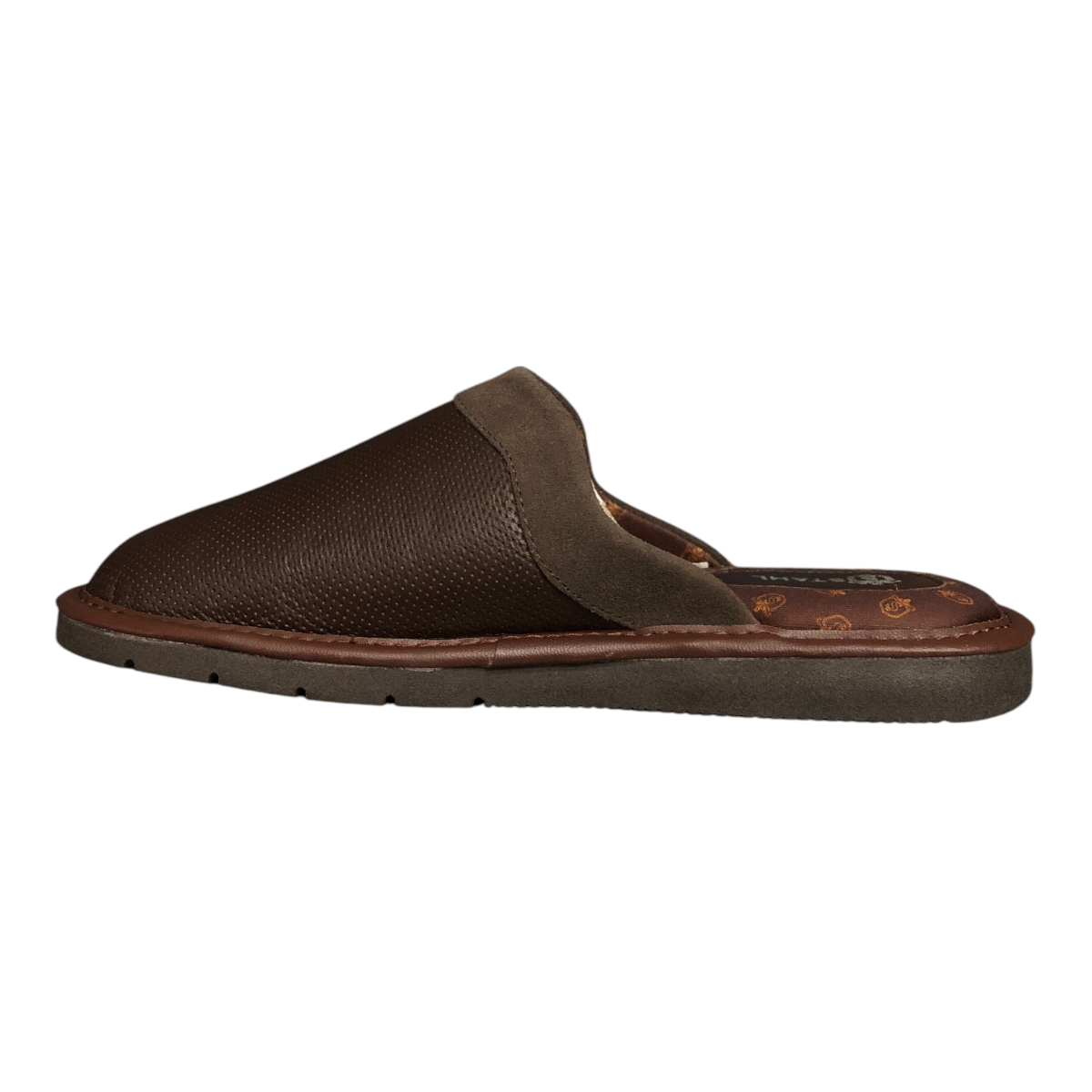 Foto 7 | Pantufla De Caballero De Piel Genuina Stahl