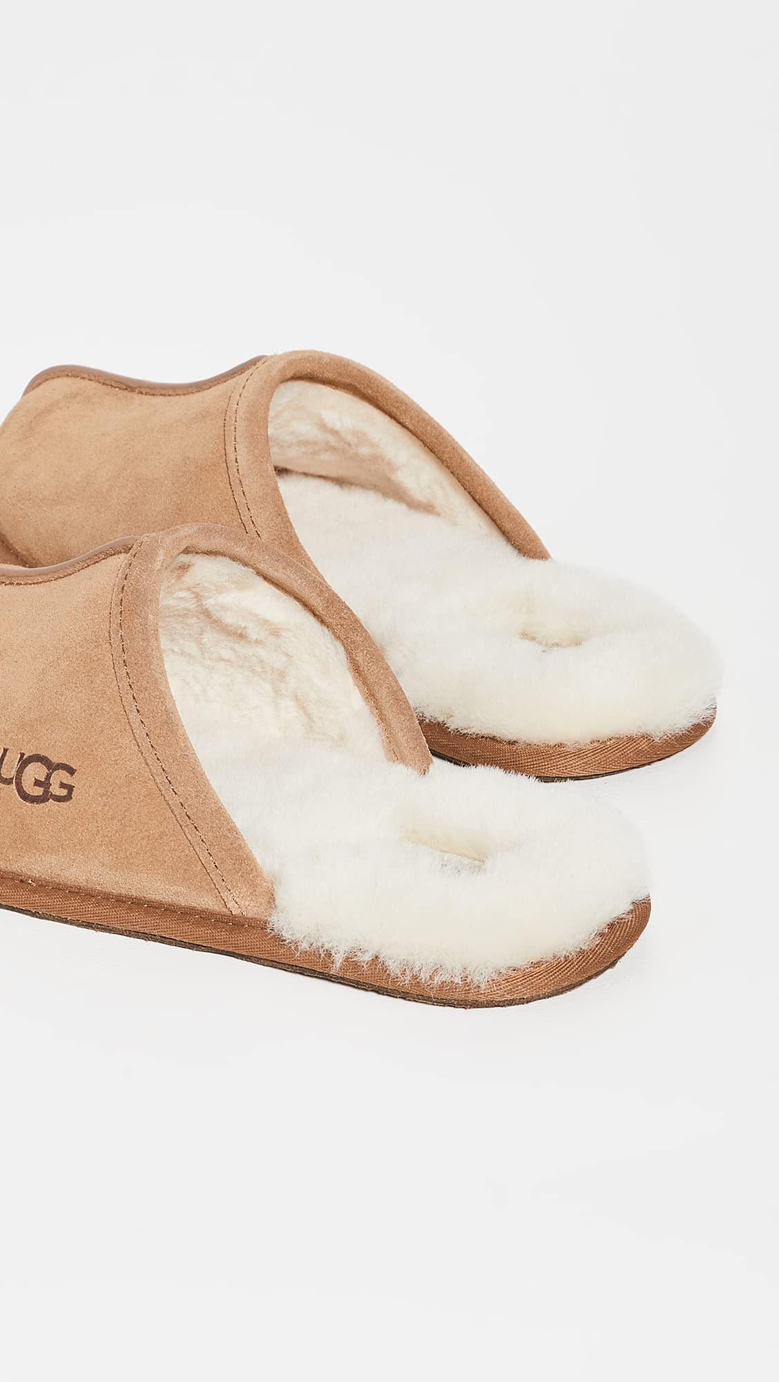 Foto 5 pulgar | Slipper Ugg Scuff Para Hombre, Piel De Plena Flor, Color Castaño - Venta Internacional.