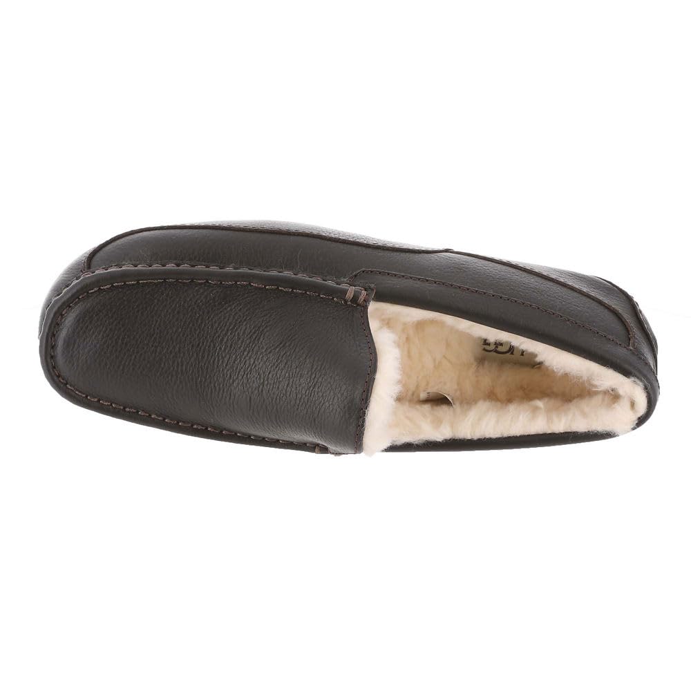 Foto 2 | Zapatillas Ugg Ascot Dark Spice De Piel De Plena Flor Para Hombre - Venta Internacional.