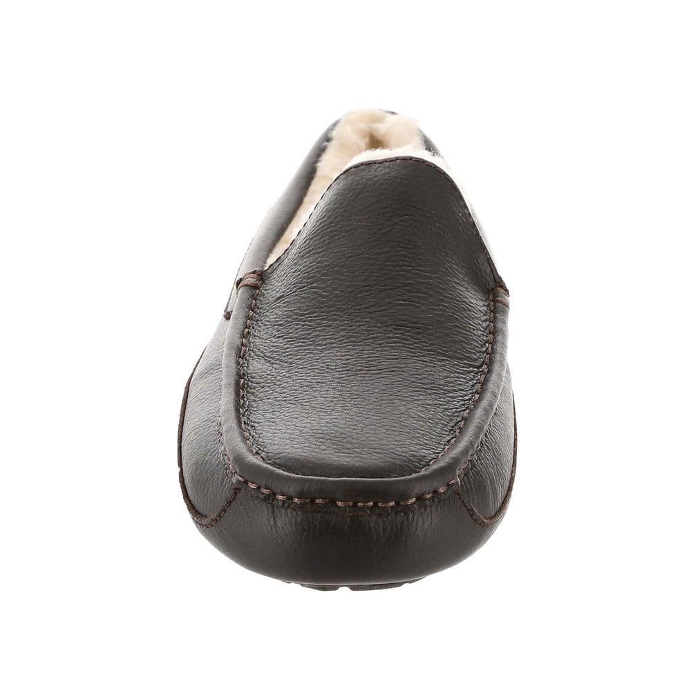 Foto 5 | Zapatillas Ugg Ascot Dark Spice De Piel De Plena Flor Para Hombre - Venta Internacional.