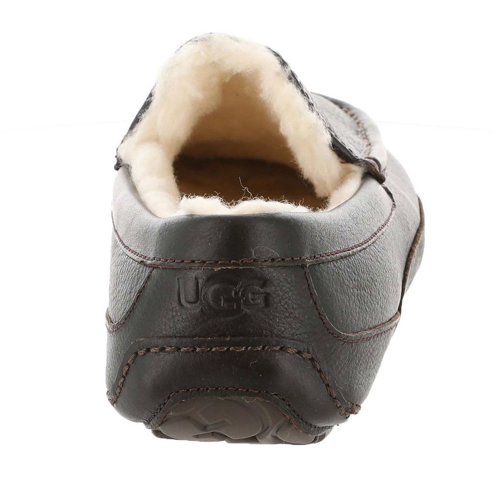 Foto 7 pulgar | Zapatillas Ugg Ascot Dark Spice De Piel De Plena Flor Para Hombre - Venta Internacional.