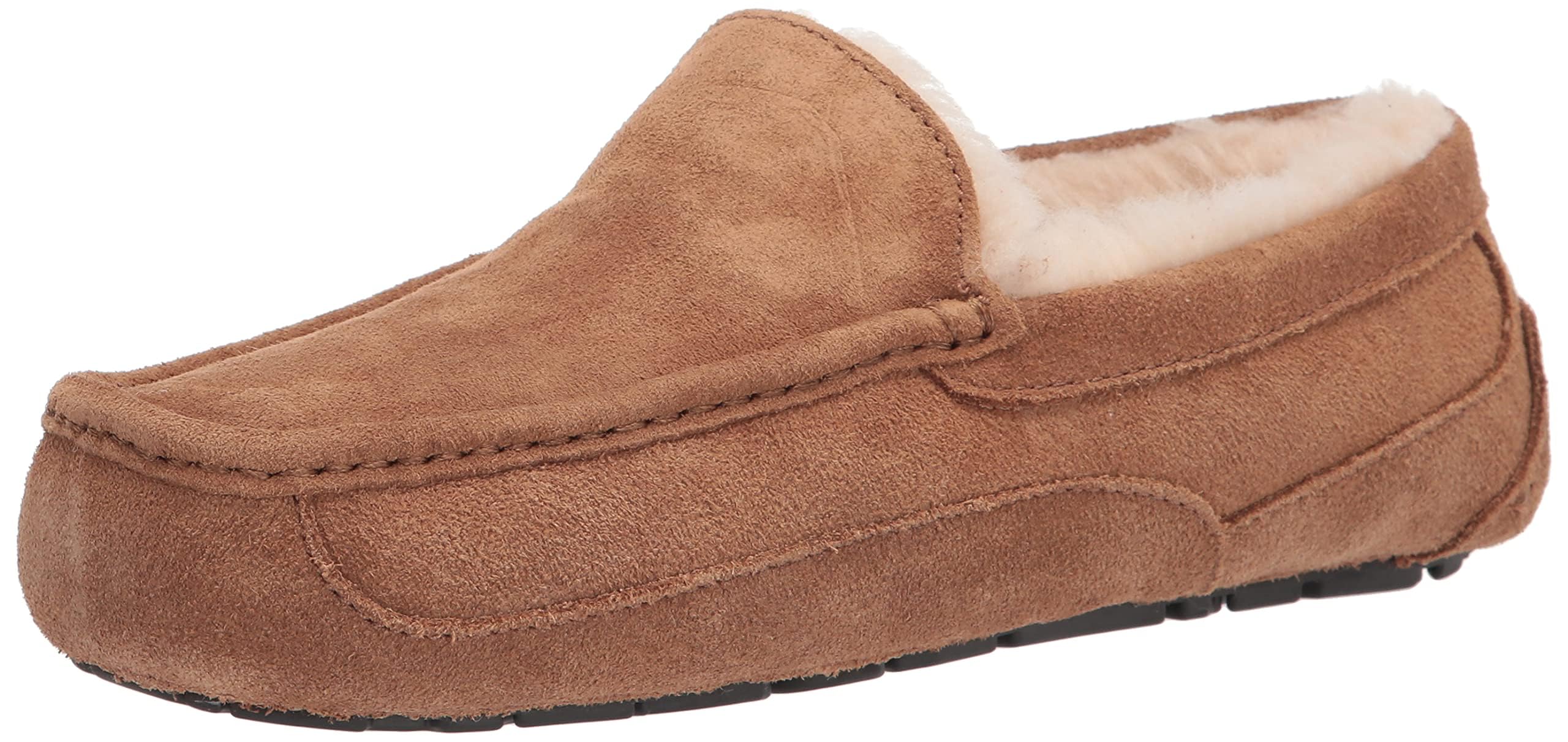 Zapatillas Ugg Ascot Chestnut De Gamuza Resistente Al Agua Para Hombre - Venta Internacional.