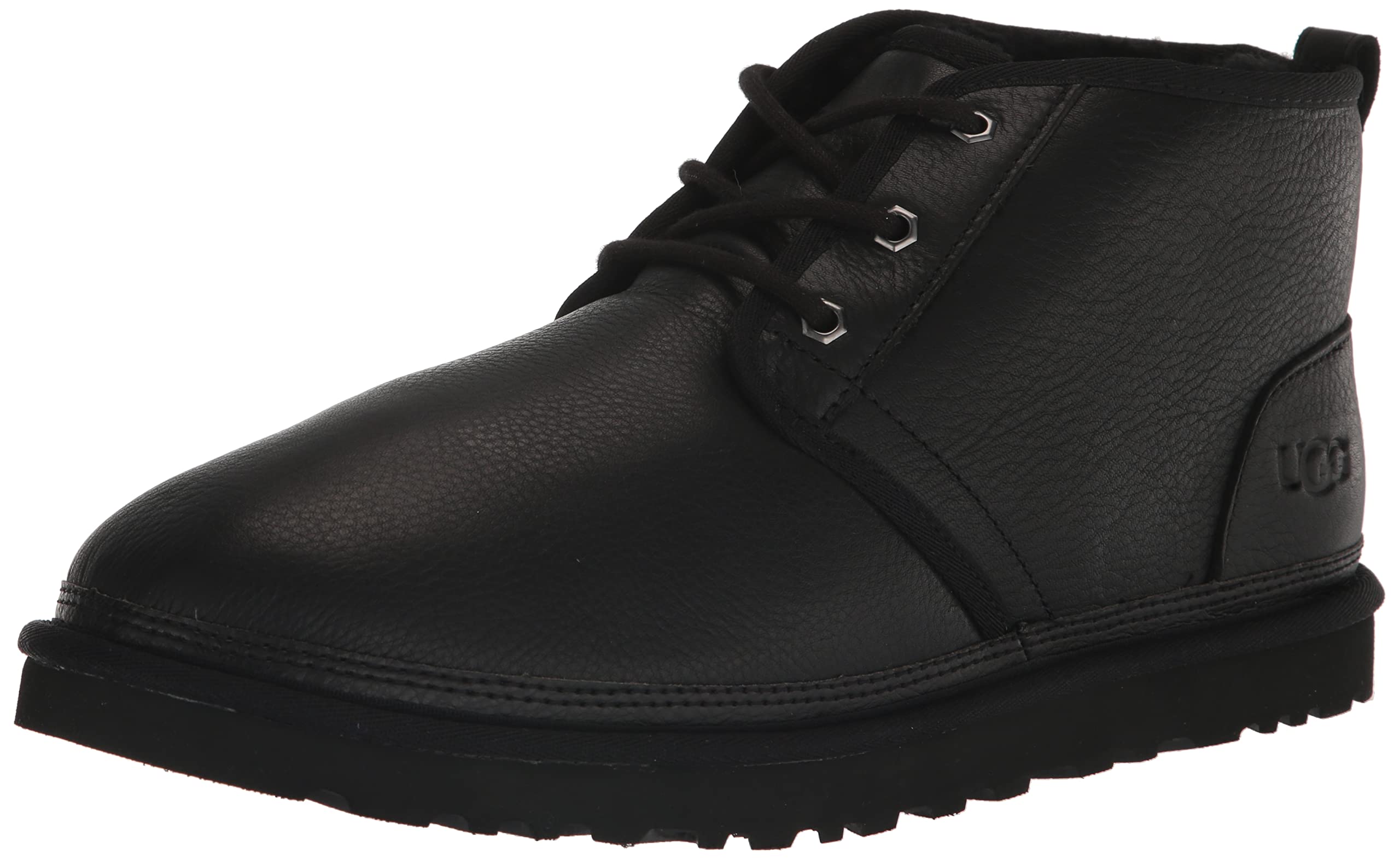 Bota Ugg Neumel De Piel Negra Para Hombre Con Lana Ugg Plush 5us - Venta Internacional.