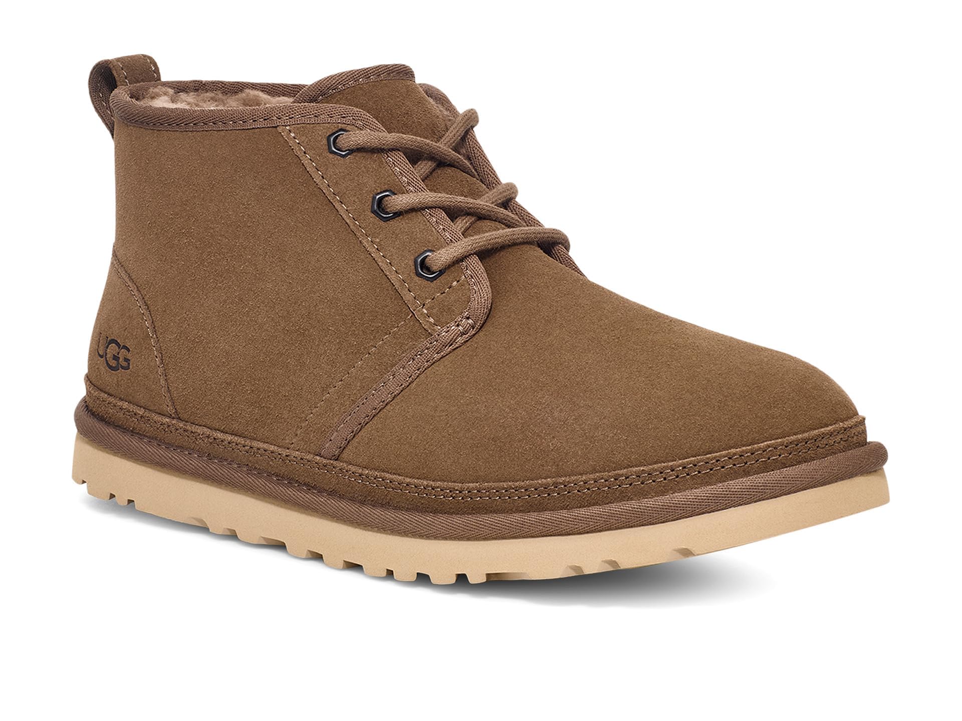 Foto 1 | Bota Chukka Ugg Neumel Para Hombre En Gamuza Con Lana Ugg Plush - Venta Internacional.