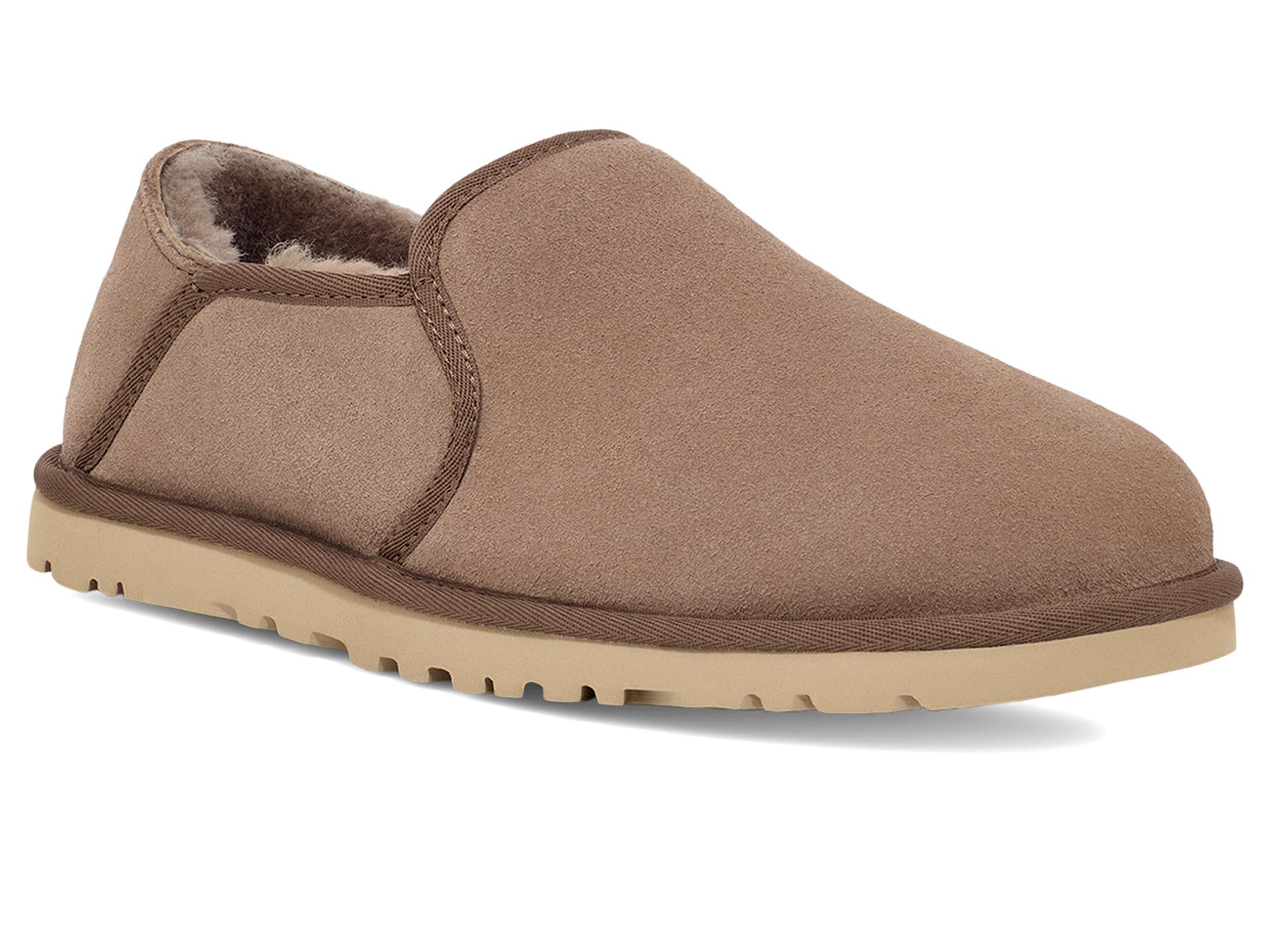 Foto 1 | Slipper Ugg Kenton Caribou/hickory Suede Para Hombre, Talla 7 - Venta Internacional.