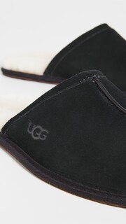 Foto 3 | Pantuflas Ugg Scuff Negro para Hombre - Venta Internacional