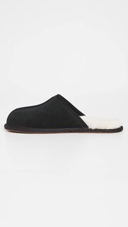 Foto 5 | Pantuflas Ugg Scuff Negro para Hombre - Venta Internacional