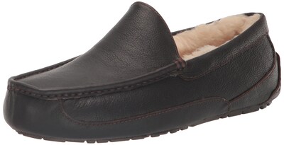 Foto 1 | Zapatillas Ugg Ascot Dark Spice De Piel De Plena Flor Para Hombre - Venta Internacional.
