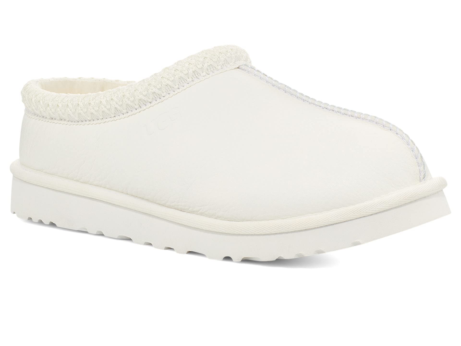 Slipper Ugg Tasman White Leather 18 Para Hombre - Venta Internacional.