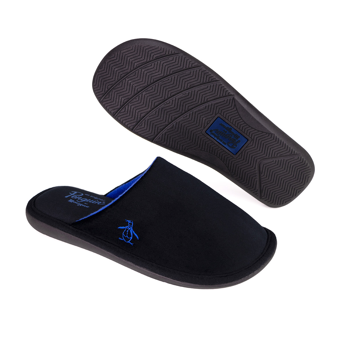 Pantufla Original Penguin Style Donner Negro Para Hombre