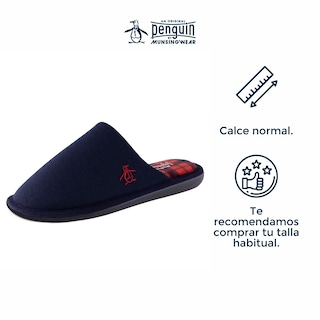 Foto 3 | Pantufla Original Penguin Style Sonntag Azul Marino Para Hombre