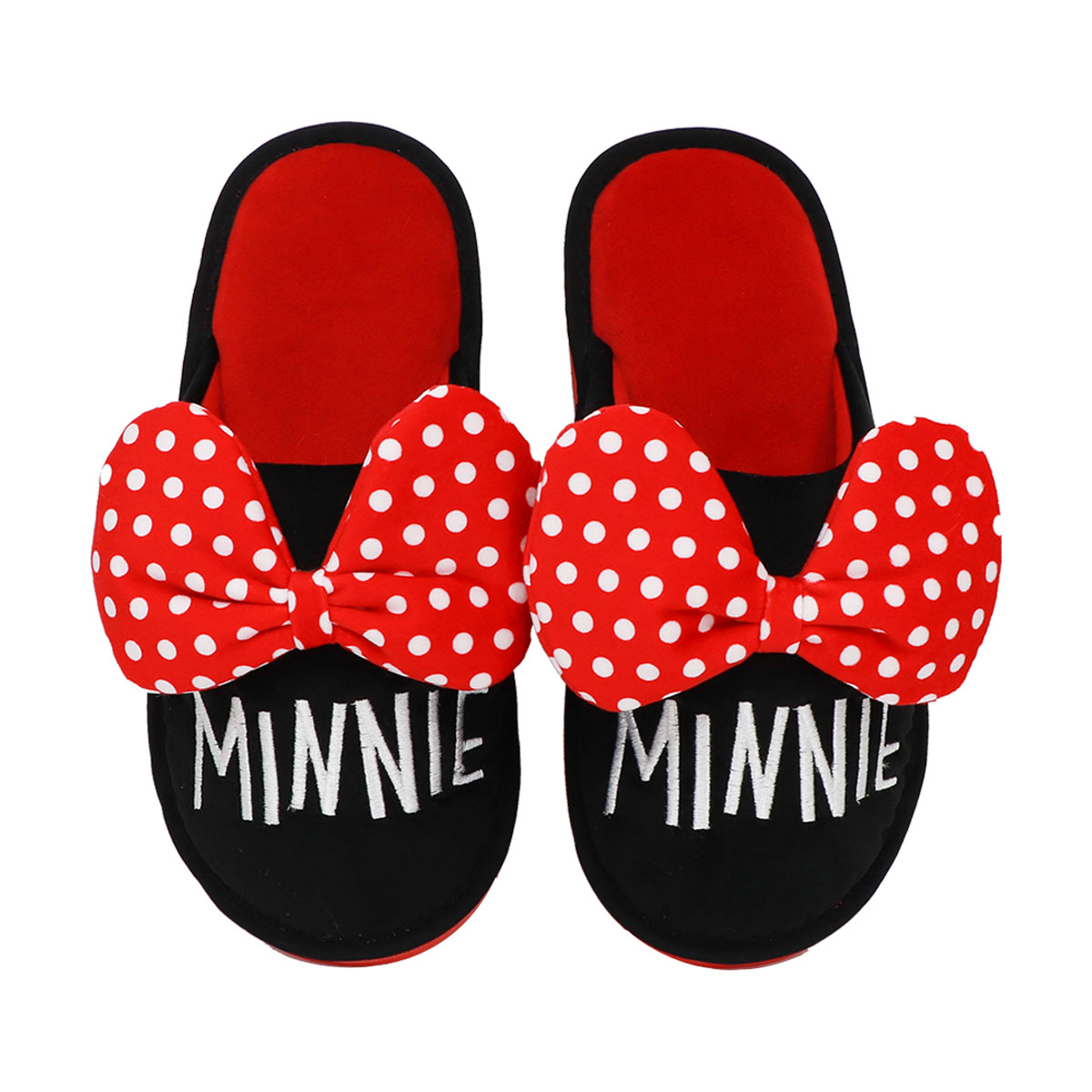 Foto 2 pulgar | Pantuflas Disney Minnie Mouse para Mujer