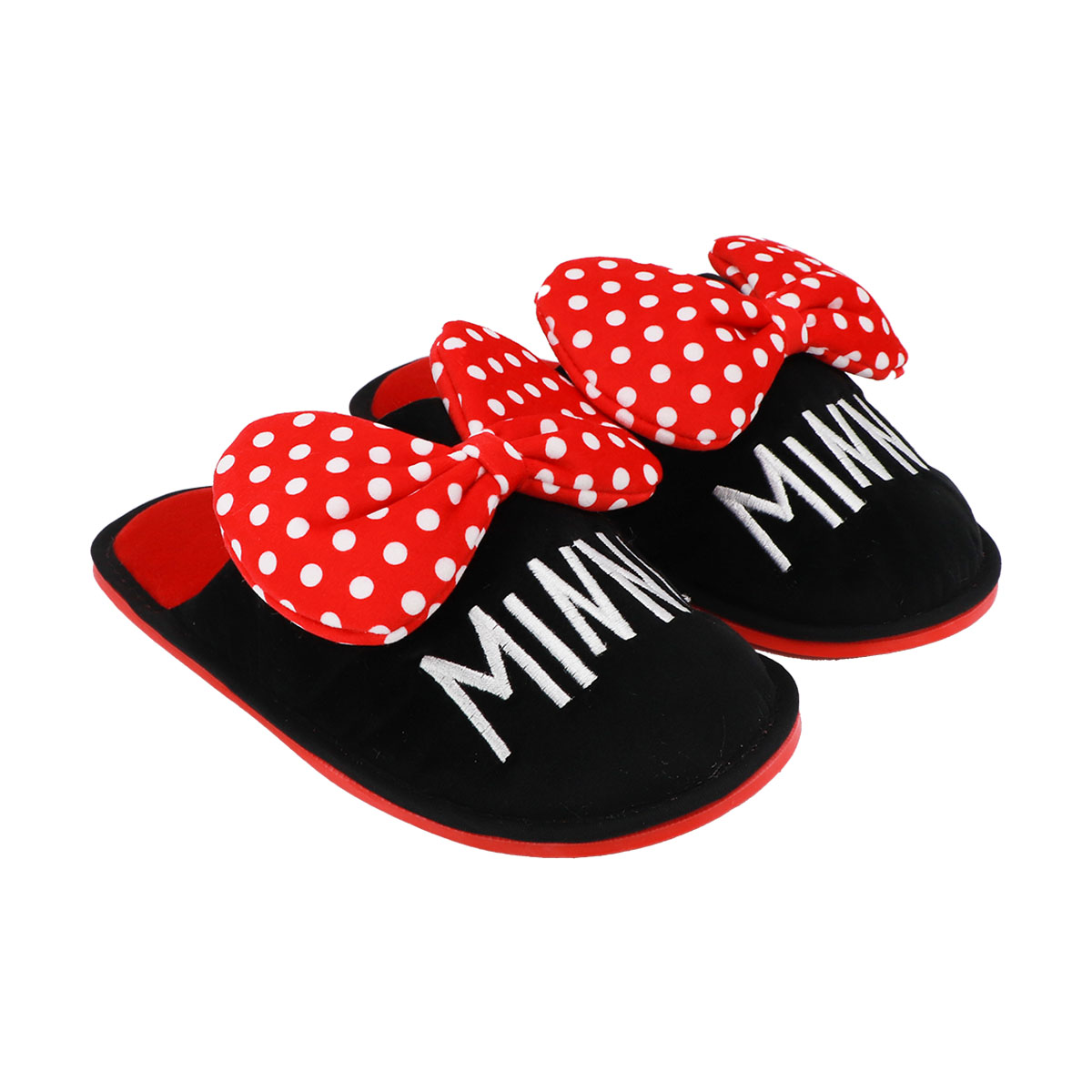 Foto 3 pulgar | Pantuflas Disney Minnie Mouse para Mujer