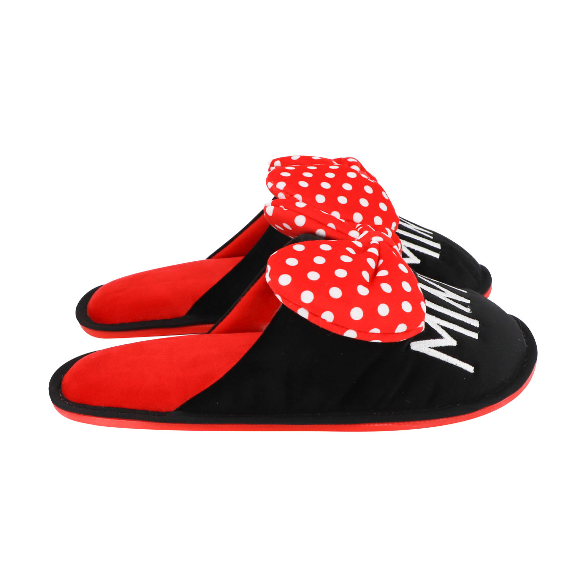 Foto 4 pulgar | Pantuflas Disney Minnie Mouse para Mujer