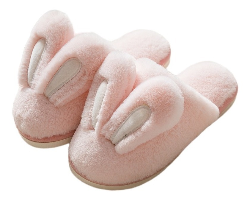 Foto 2 pulgar | Lindas Y Conejo Cómodas Pantuflas, Rosa
